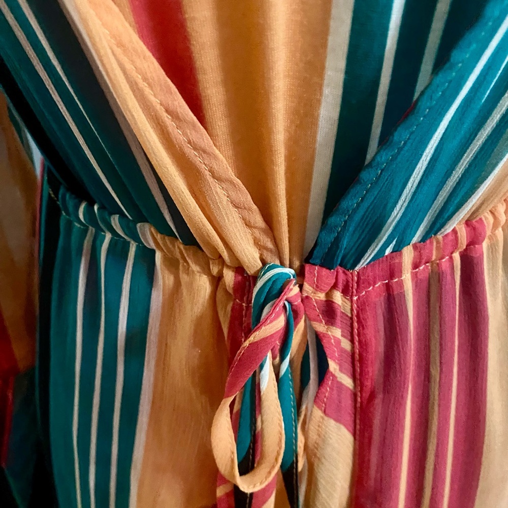 Striped Multicolor Dress Size S - Picture 4 of 9
